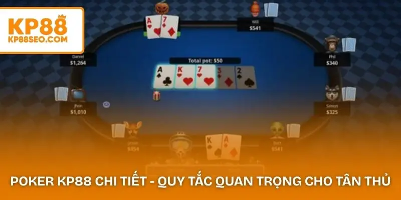 Poker KP88 Chi Tiết - Quy Tắc Quan Trọng Cho Tân Thủ
